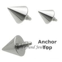 G23 Corps de Dermal Anchor titane bijoux Piercing